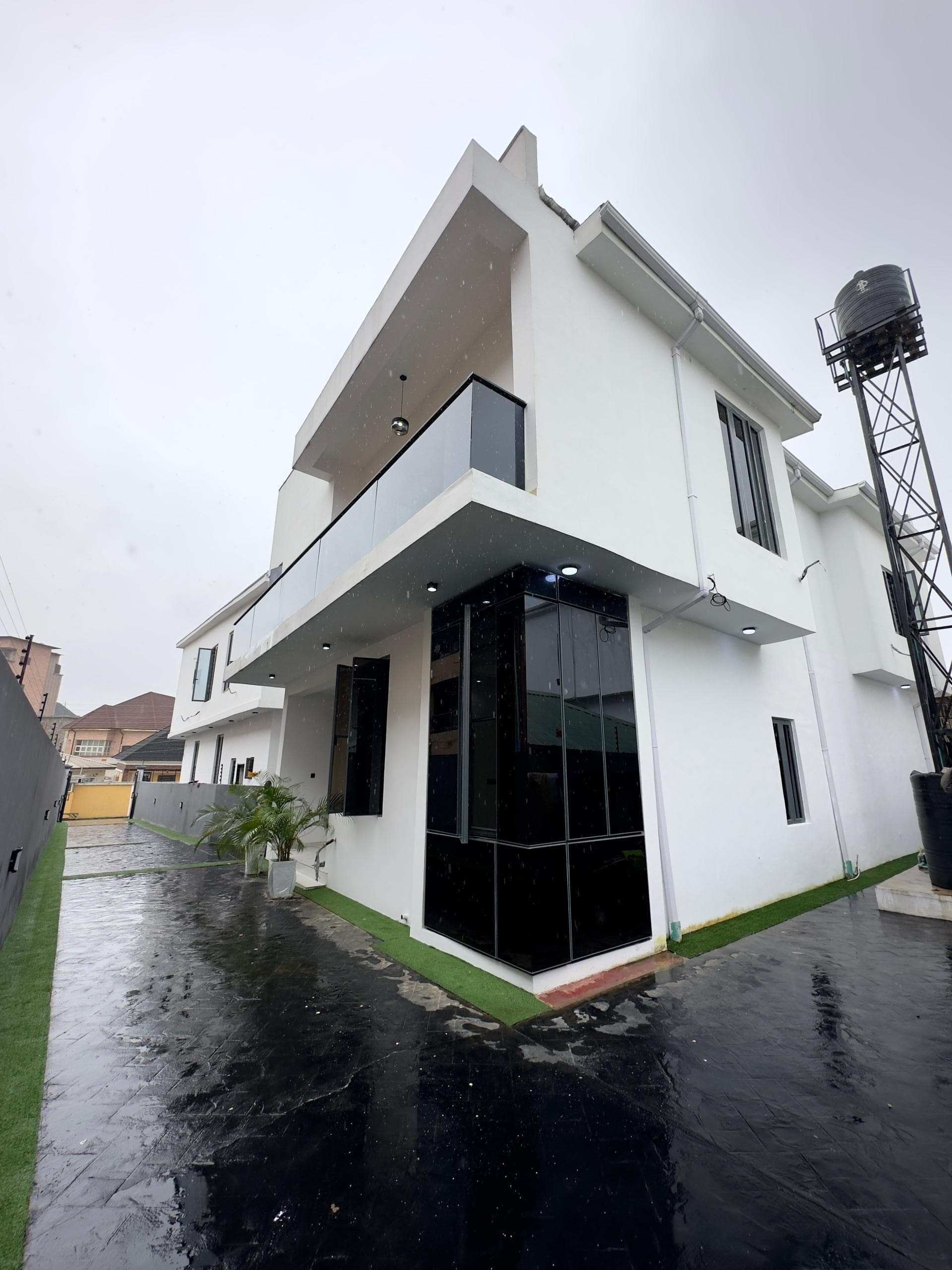Divine Homes, a completed Dozek Group residence in Thomas Estate, Ajah